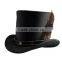New 2015 STEAMPUNK TOPPER GENUINE COWHIDE LEATHER HAT