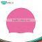 Customized printing silicon ear swim cap with personalized logo