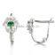Green Stone Jewelry Earrings for Women Daily Wear