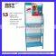 Three Layers Metal Plate Floor Engine Display Stand HSX-04 Stands Display Shelf