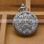 antique style quartz movement butterfly pocket watch