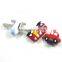 Promotion Gift Car Shaped Kids shoe charm Wholesale PVC 3d Shoe buckles