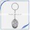Promotion religious alloy custom shaped metal keychain