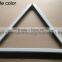 Chrome plating Triangle base metal grid panel