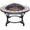 Garden treasures fire pit can bbq brazier