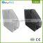 2 compartment double color wire mesh office and school desk magazine rack
