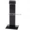 Flip Menu Holder w/ Single Clip, Includes (10) Plastic Sleeves - Black