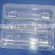 clear PVC cosmetic packing insert tray