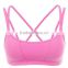 New Padded Brand Wirefree Cool-Look Criss Cross Back Bandeau Yoga Sports Bra