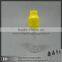 HD 10ml bottle PET vapor ejuice bottle with transparent childproof and tamper proof cap