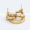  new model gold plated rhinestone jewelry set crystal