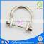 Q-1118 bag garment metal buckle supplier shiny color d ring design