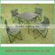 Outdoor folding up camping picnic table and chairs SZD-5158