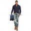 Biker Jeans Blue Denim jeans pantalon (LOTK015)
