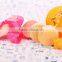 Long strip fruit flavour energy chewing gum