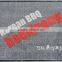 Custom 100% Nylon Antiskidding Mildew Proof Logo Mat For Outdoor