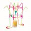 Hot Selling DIY Colorful Funny Magic Promotional Dispenser Plastic Drinking Straw