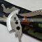 Small tactical survival knife camping fixed blade knife rescue tool hand neck knife with Nylon bag