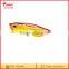 Top Water Popper GT Hard Plastic fishing lure Good Quality