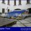 6 Rows Used Aluminum Plastic Bleachers Mobile Grandstand for Sale