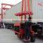 Shipping container crane for seaport transportation