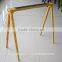 Folding Metal Adjustable Saw Horse for DIY working
