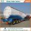 2017 China hot sale 3 axles powder bulk semi trailer diesel engine tank cement trailer