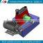 Q385 series qingdao China supplier overhead conveyor chain shot blasting machine welding parts surface descaling batch process