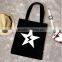Promotional eco friendly natural handled organic custom printed cotton canvas foldable shopping bag tote bag