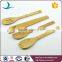 Fashionable bamboo cooking spatula set