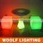 Plastic Strong Color Changing Cube LED Lighting Seat