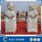 carving marble statue/lion statue for hotel decoration