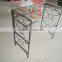 wrought iron table base