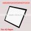 A3 ultra-thin LED light tatto tracing pad / super bright LED drawing copy board
