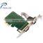 PCI E Express Riser Card for Bitcoin Lite coin Miner 2 port serial rs-232 pci-e expansion card board