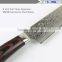 Wooden Handle Chef's Knife - Good Grips 8 Inch Full Tang Japanese VG10 Damascus Steel Blade