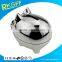 zinc alloy silver personalized piggy banks for children/baby gift