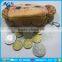 Cartoon lovely design zipper trasparent bag for girl