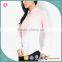 Ladies New Model Hawaiian Shirts Wholesale Gradient Pink/White Shirts for Women