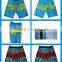 4 Way Stretch Summer Sublimated Board Shorts for Men Polyester and Elastic Fabric