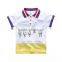 custom fashion printing cotton kids t shirt Wholesale 100% cotton short sleeve children polo t shirt