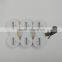 Surfboard FCS Fin Box Plastic White 9 Degree Board Fin Plug FCS Fusion Surf with fin key