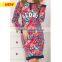 CUSTOM WHOLESALE TOP DESIGN WINTER FANCY COUPLE NIGHTDRESS POLYESTER COTTON ARABIC WOMEN NIGHT GOWNS