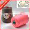 China 40s Colored 100 Polyester Spun Yarn Dyed
