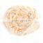 Imitation Silk Scarves & Wraps Rectangle Golden Beige Flower Scarf Factory China