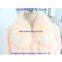fur leather garment accessories fox fur collars tops pink