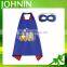 Hot sell cute kids custom your design satin promotional costume cape