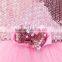 Kids frock designs pictures of girls sequin dress sleeveless sequin tulle dresses
