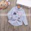 Autumn Baby Girl Cotton Tops Lovely Pattern Girl Long Sleeves shirt