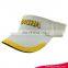 custom embroidery logo sport sun visor cap